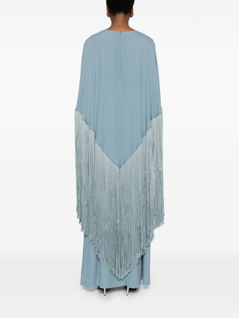 Blue Fringed Dress