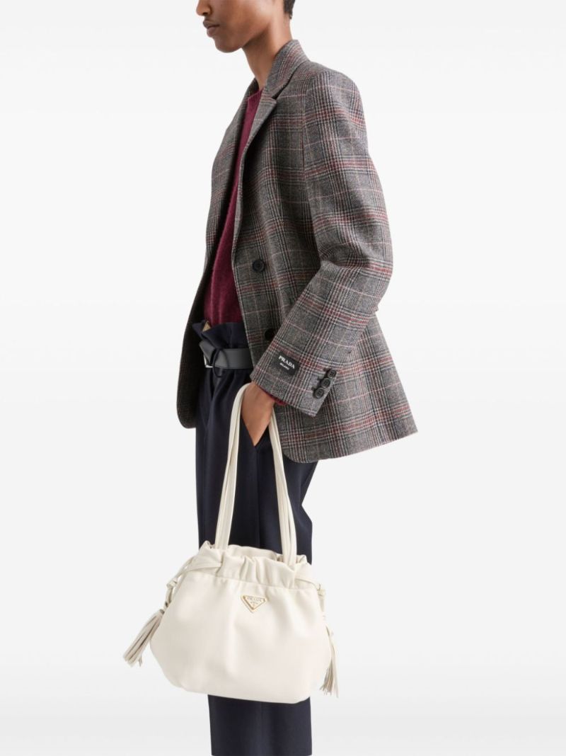 Prince of Wales-check Single-breasted Blazer