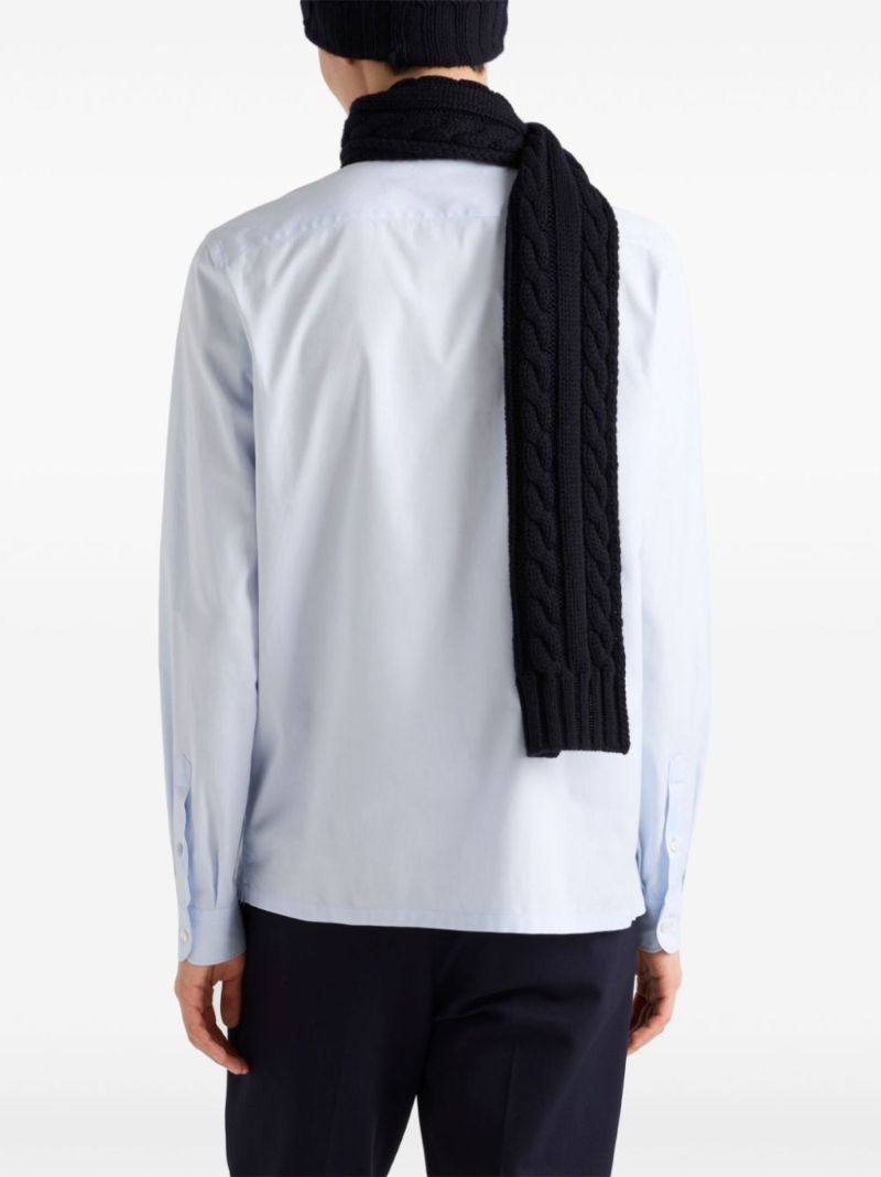 Logo-print Cotton Shirt