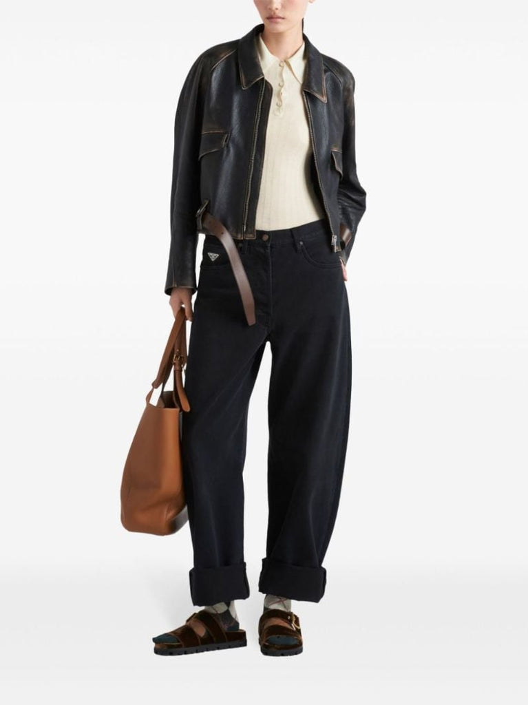 Wide-leg Jeans