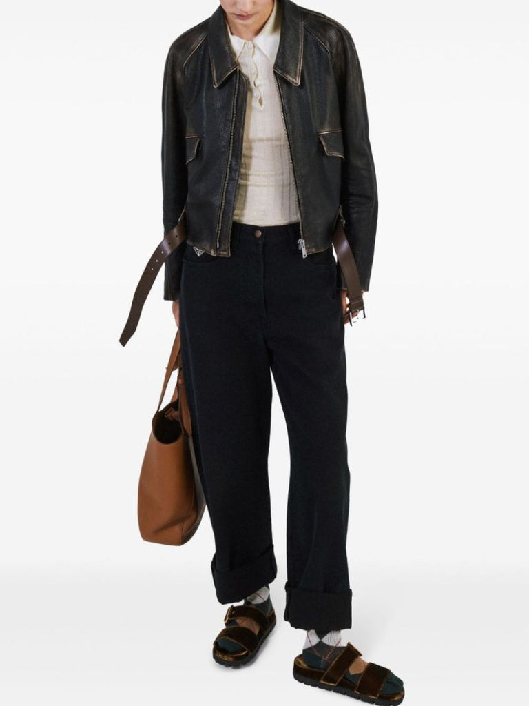 Wide-leg Jeans