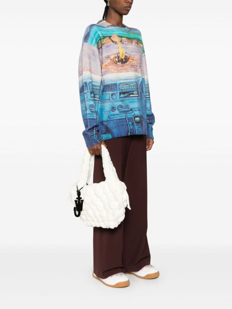 White Blanket Small Tote Bag