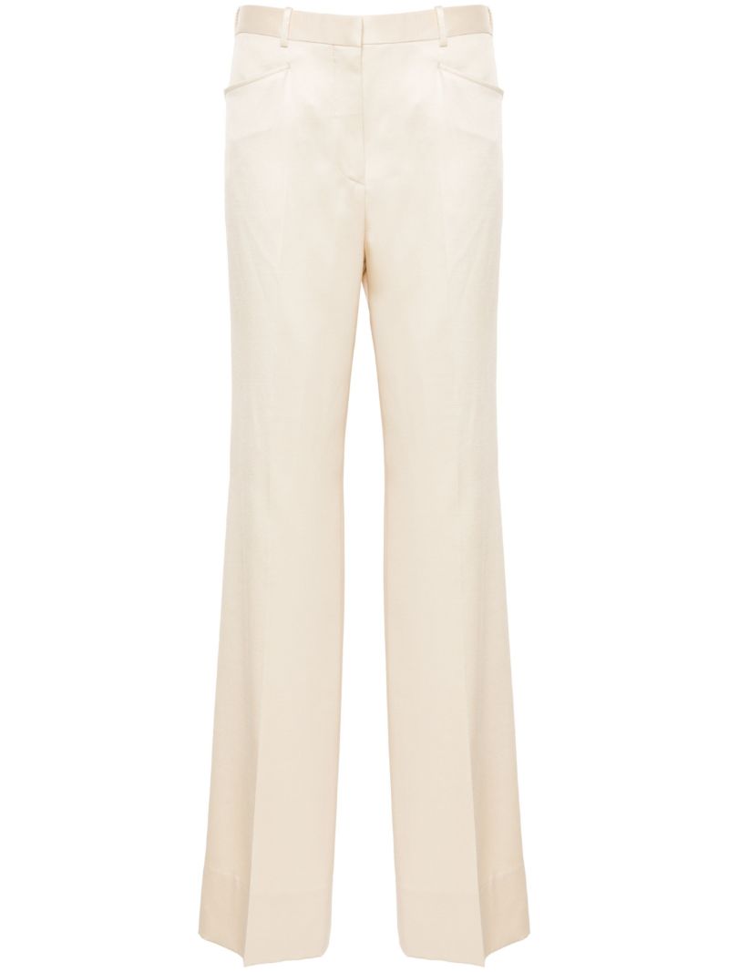 Bootcut Twill Trousers