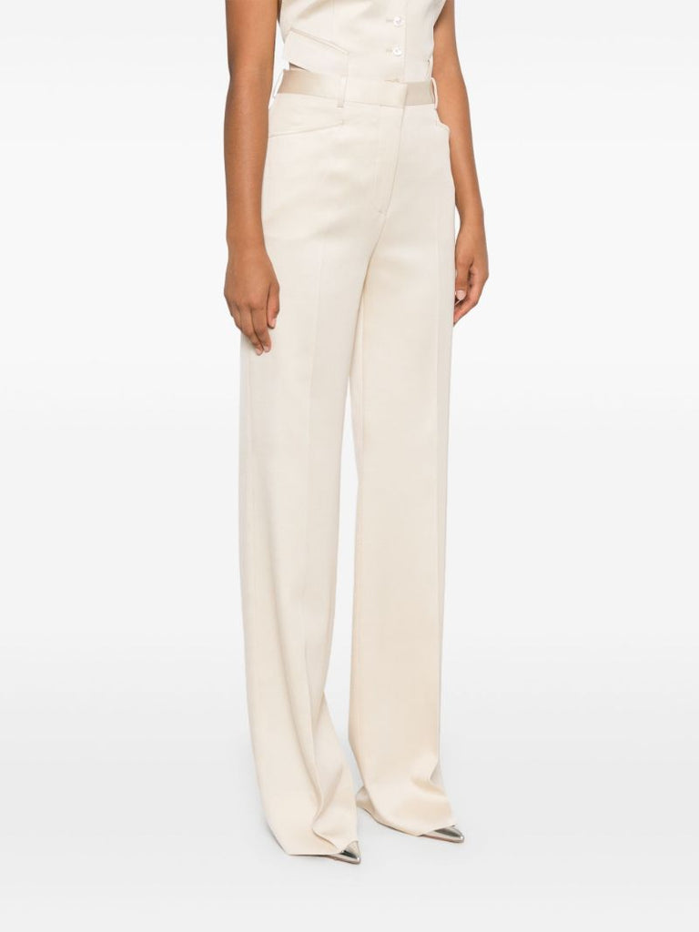 Bootcut Twill Trousers