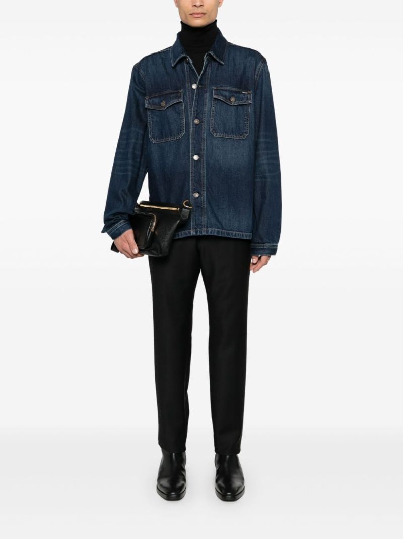 Buttoned Denim Jacket