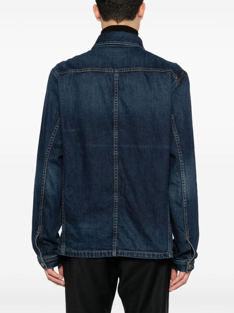Buttoned Denim Jacket