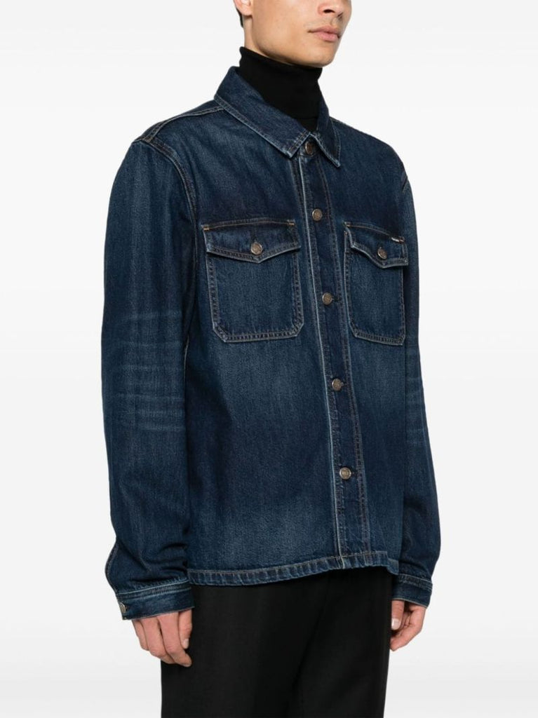Buttoned Denim Jacket