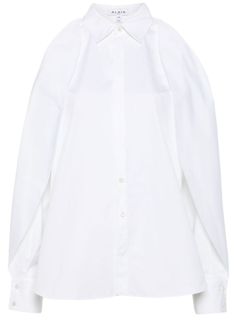 Balloon Poplin Shirt