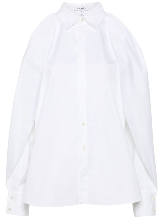 Balloon Poplin Shirt