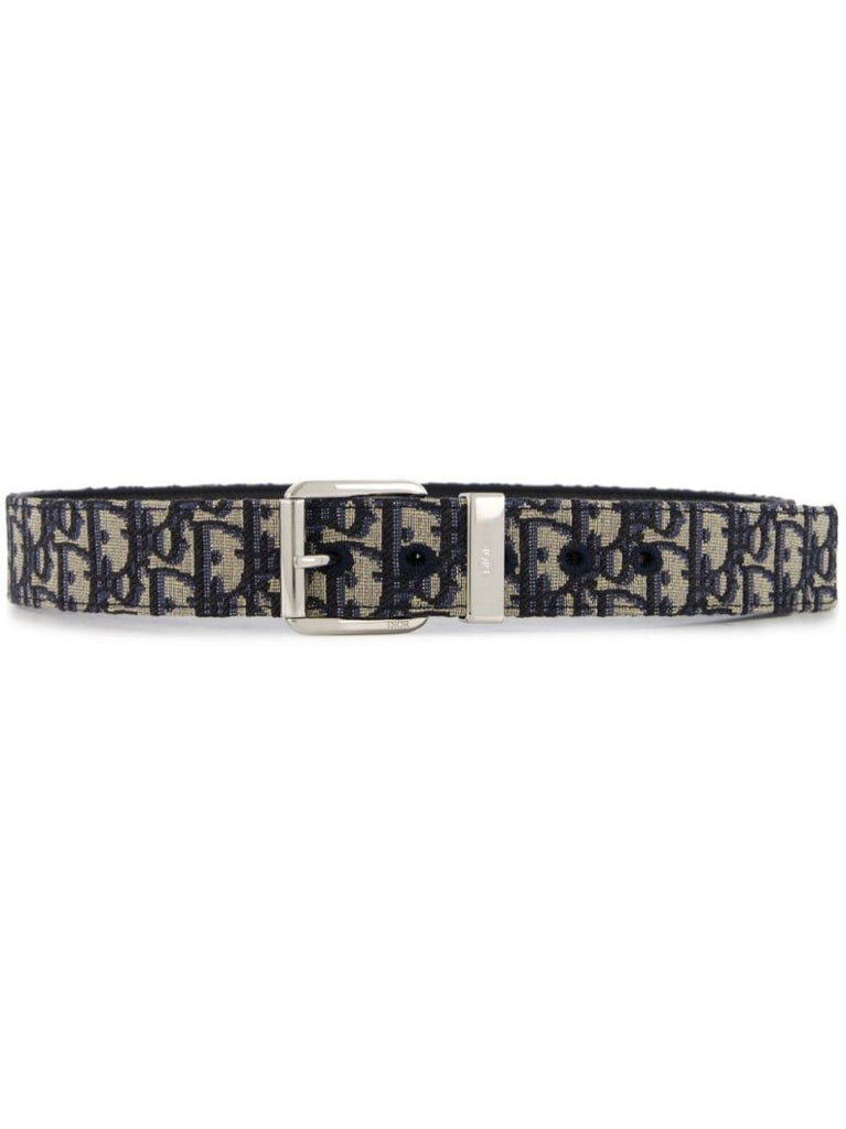 Grey Oblique Belt