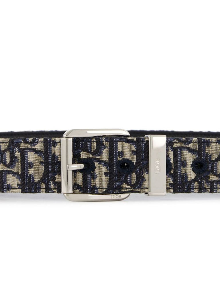 Grey Oblique Belt