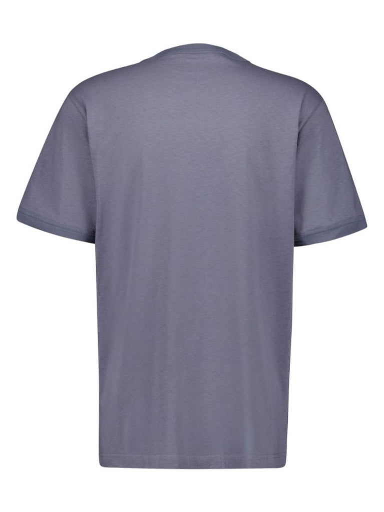 Graphic-stamp T-shirt