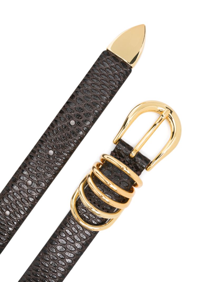Brown Hollyhock Belt
