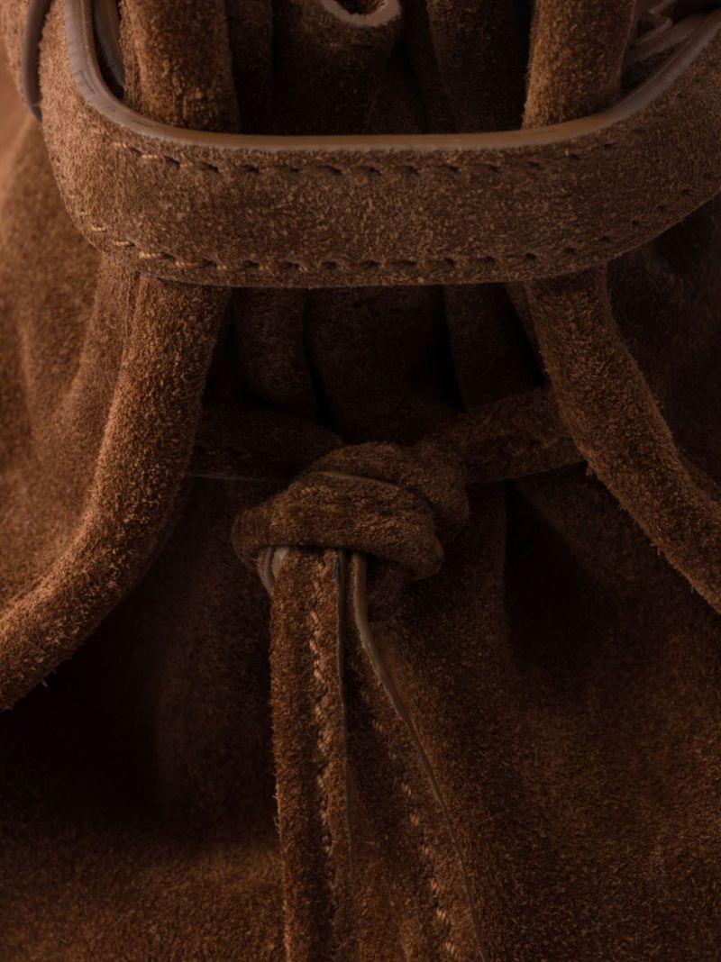Medium Suede Shoulder Bag