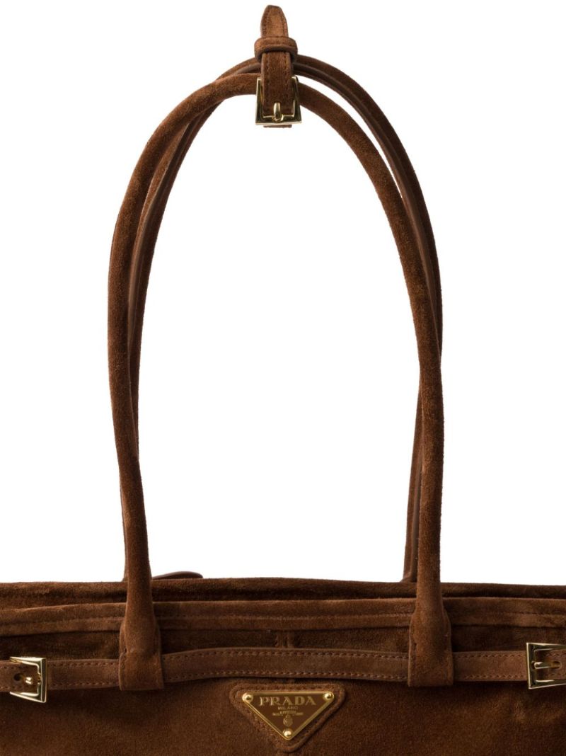 Medium Suede Shoulder Bag