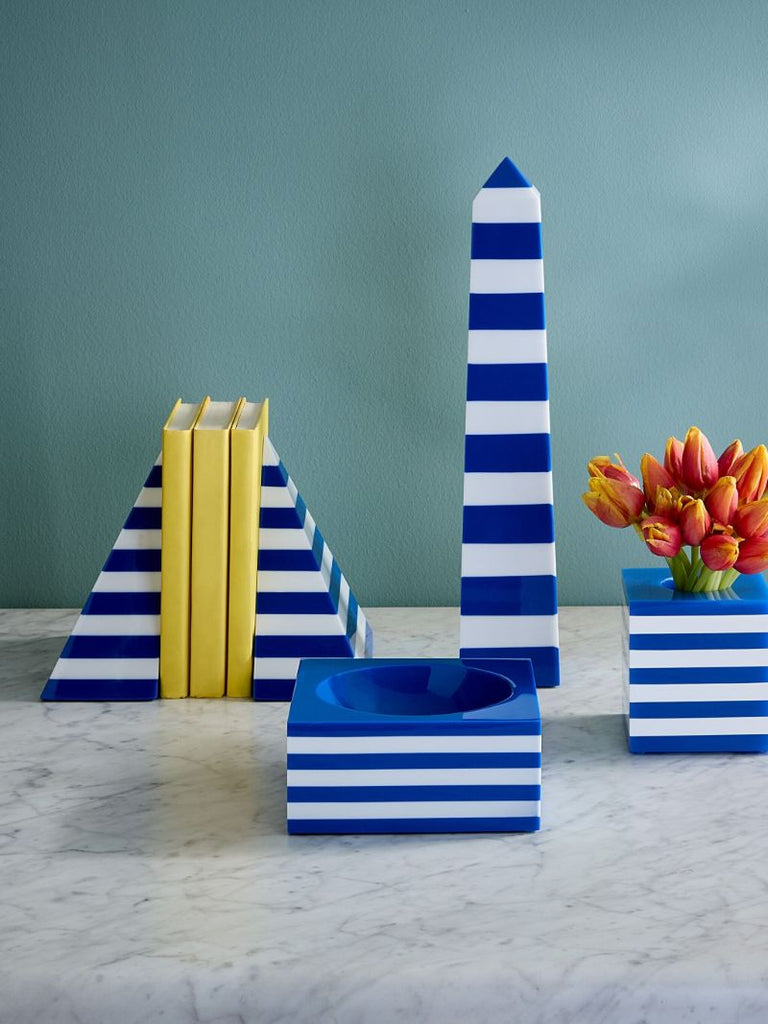 Striped Bookends