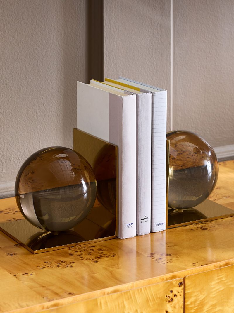 Globo Bookends