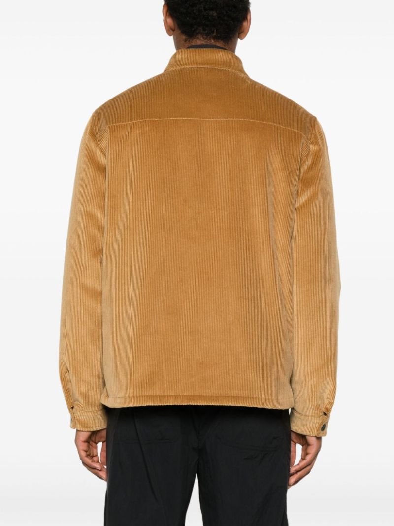Triangle-logo Corduroy Shirt