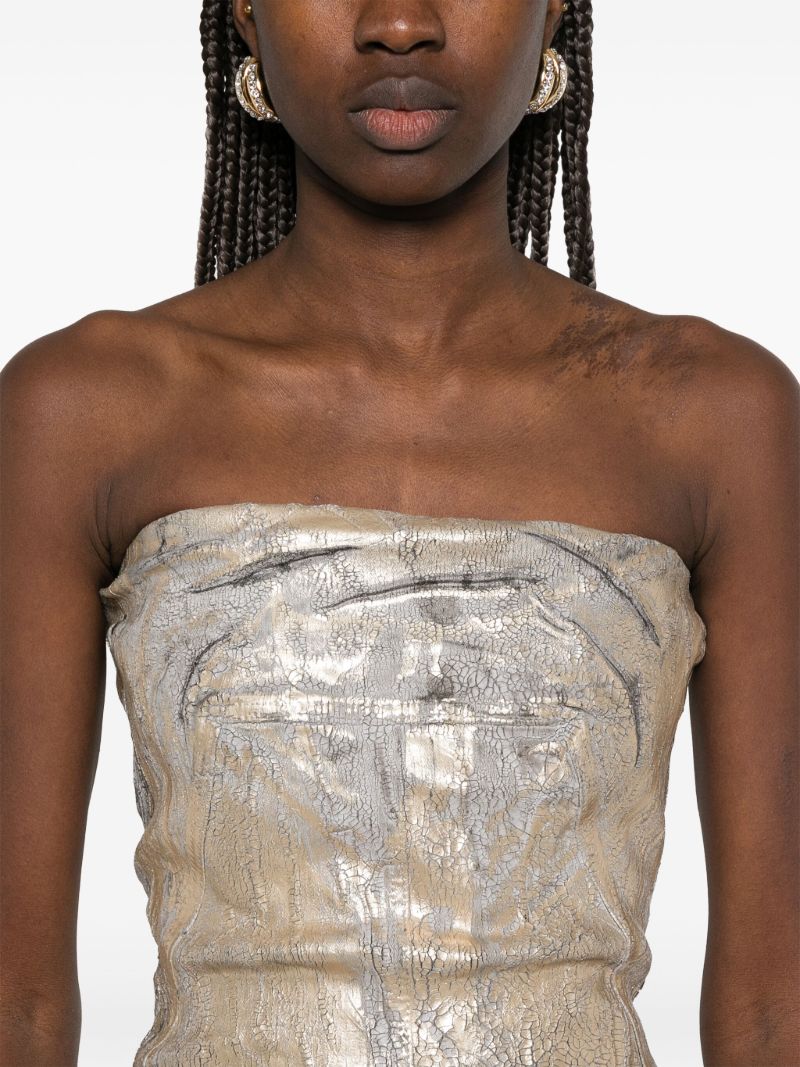 Metallic Maxi Dress