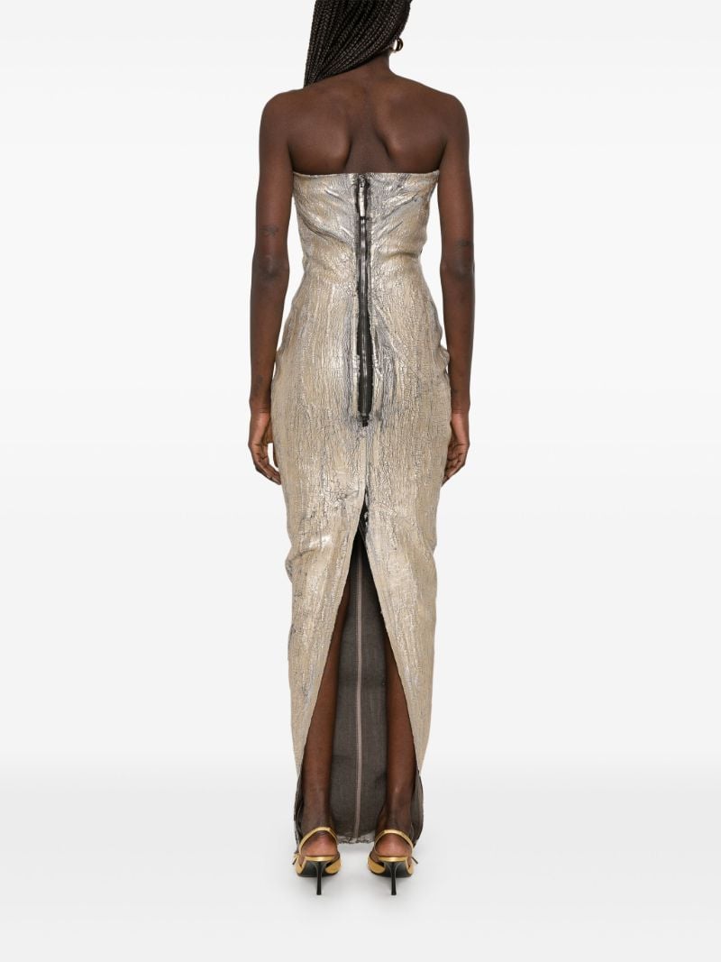 Metallic Maxi Dress