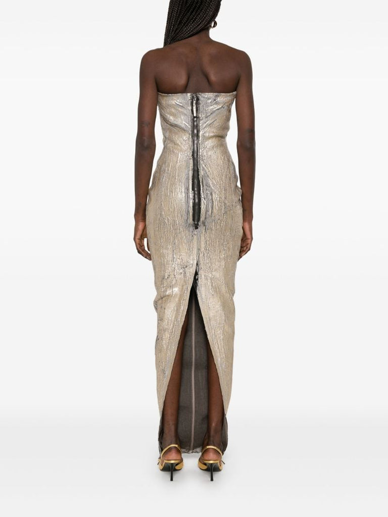 Metallic Maxi Dress