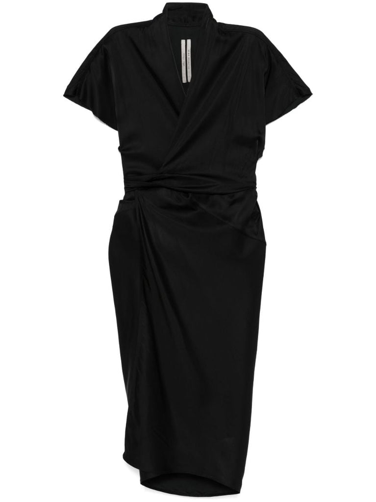 Black Wrap Dress