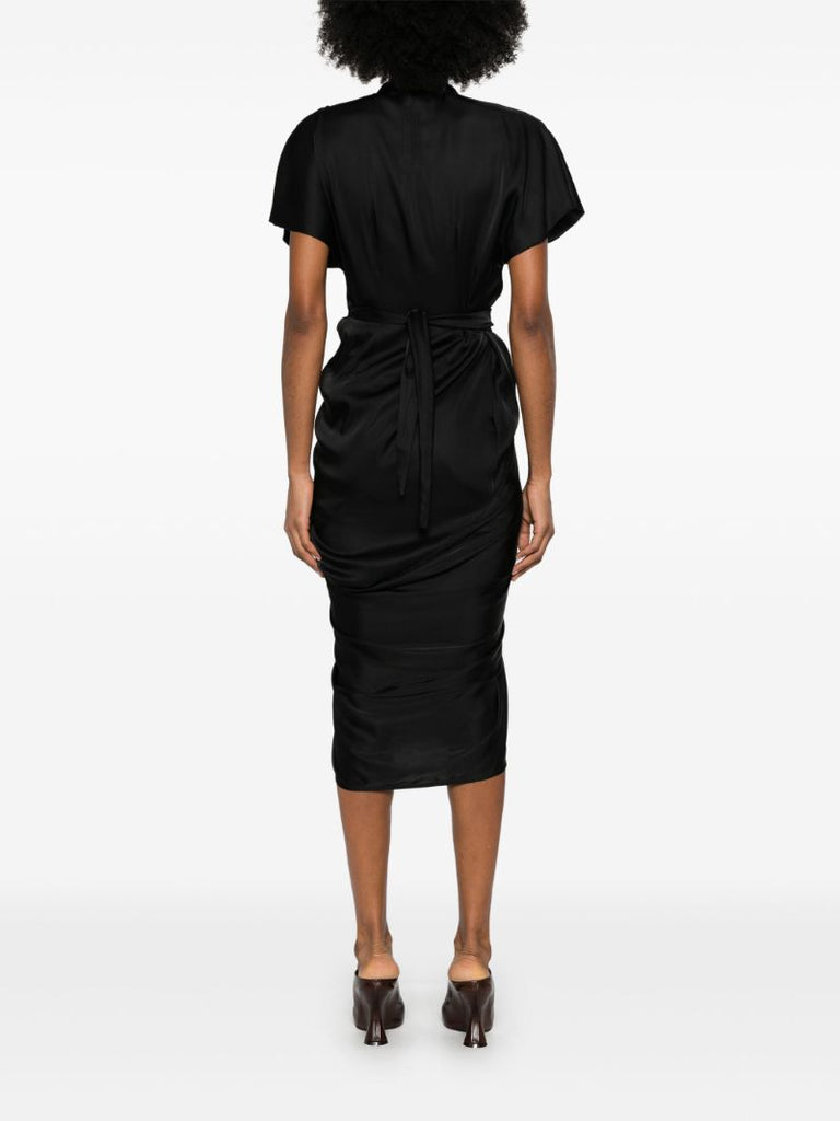 Black Wrap Dress