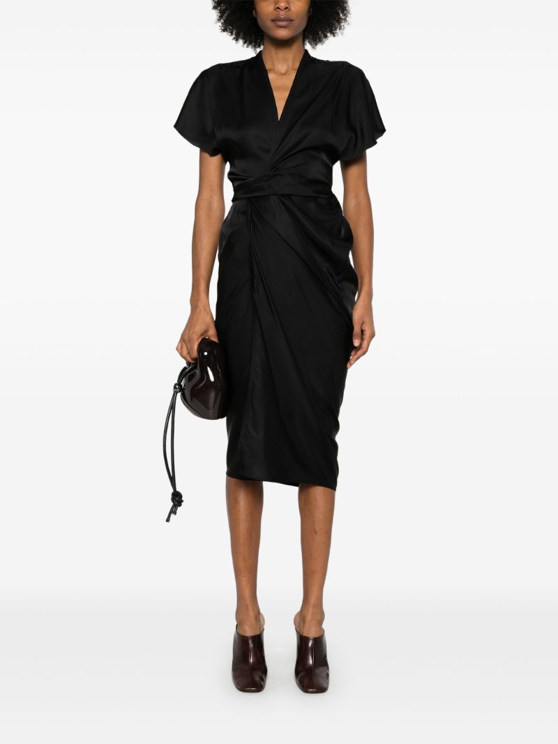 Black Wrap Dress