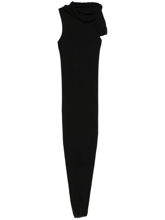 Black Knitted Dress
