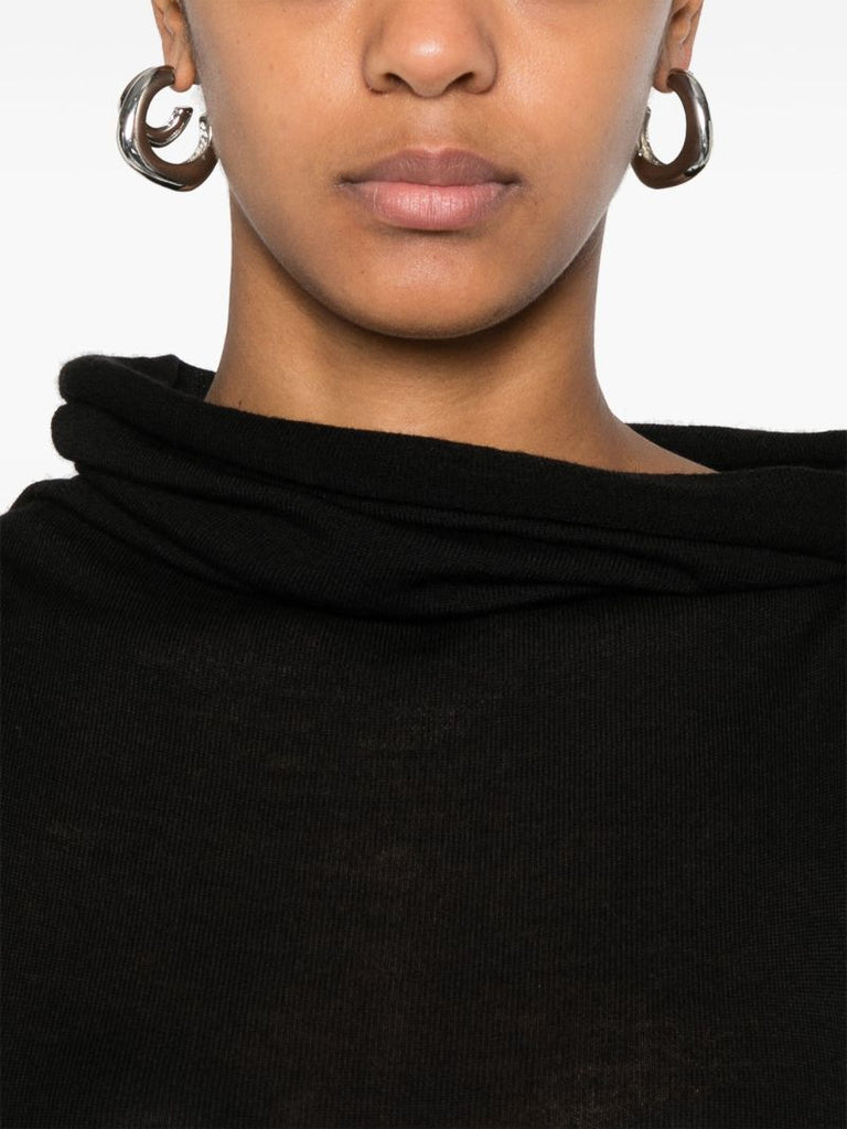 Black Knitted Dress