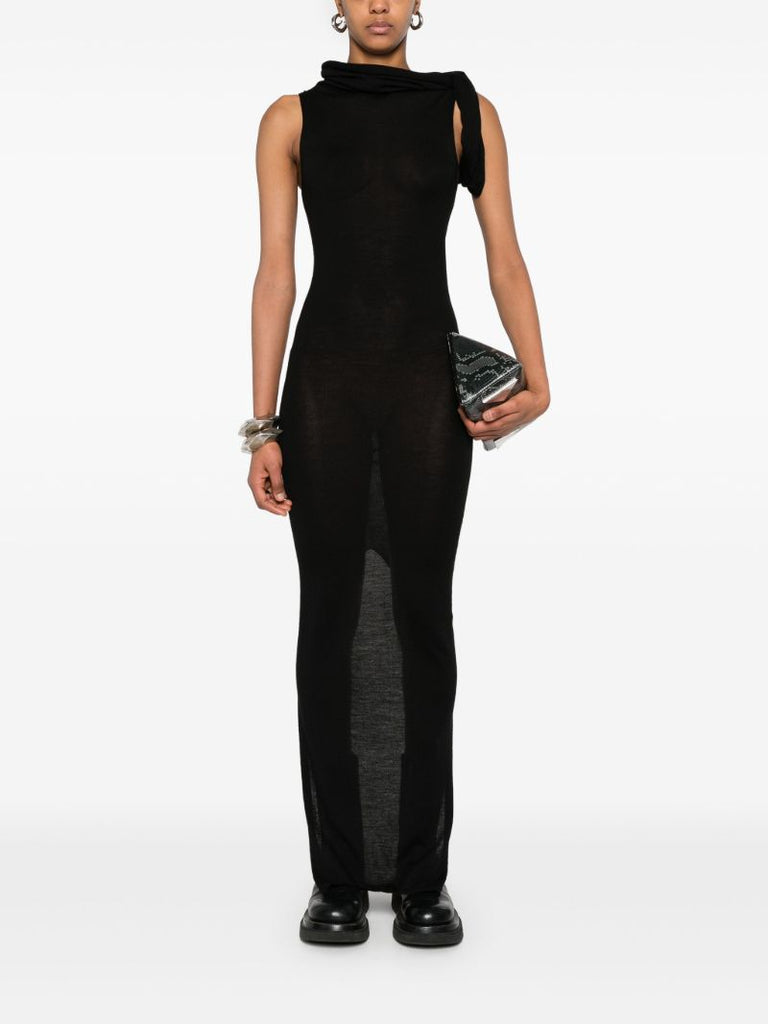 Black Knitted Dress
