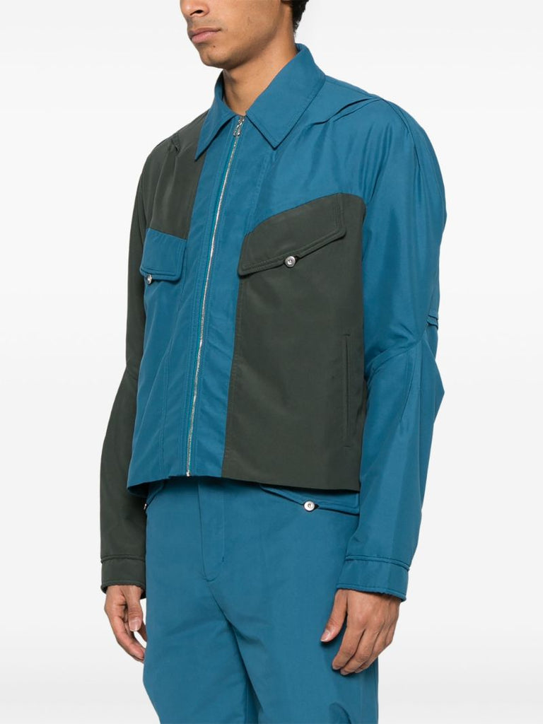 Blue Alec K-dart Blouson Jacket