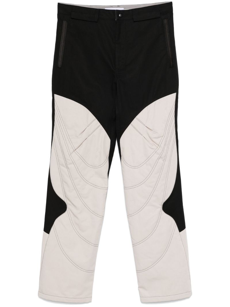 Black Solix Zip Trousers