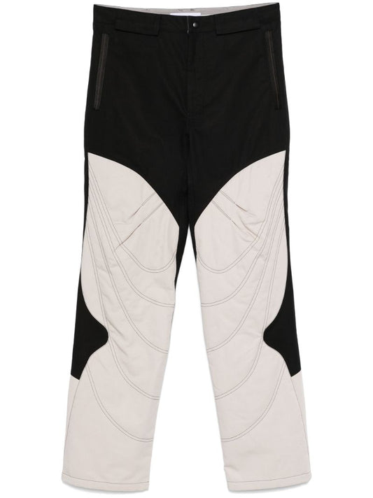 Black Solix Zip Trousers