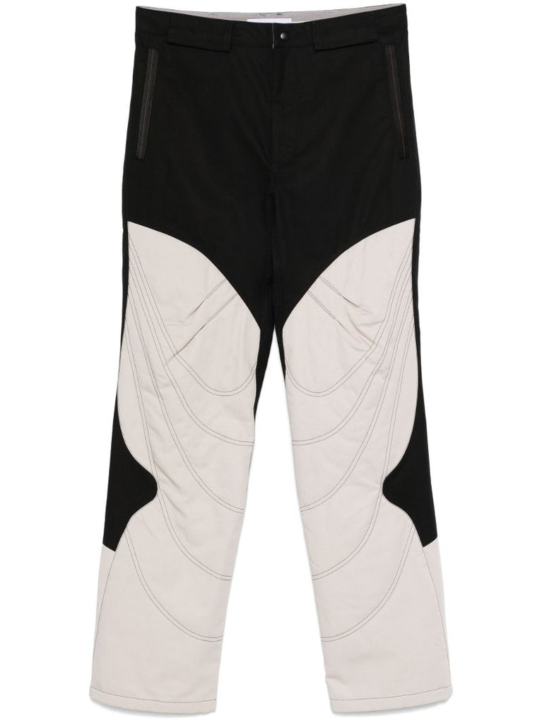 Black Solix Zip Trousers