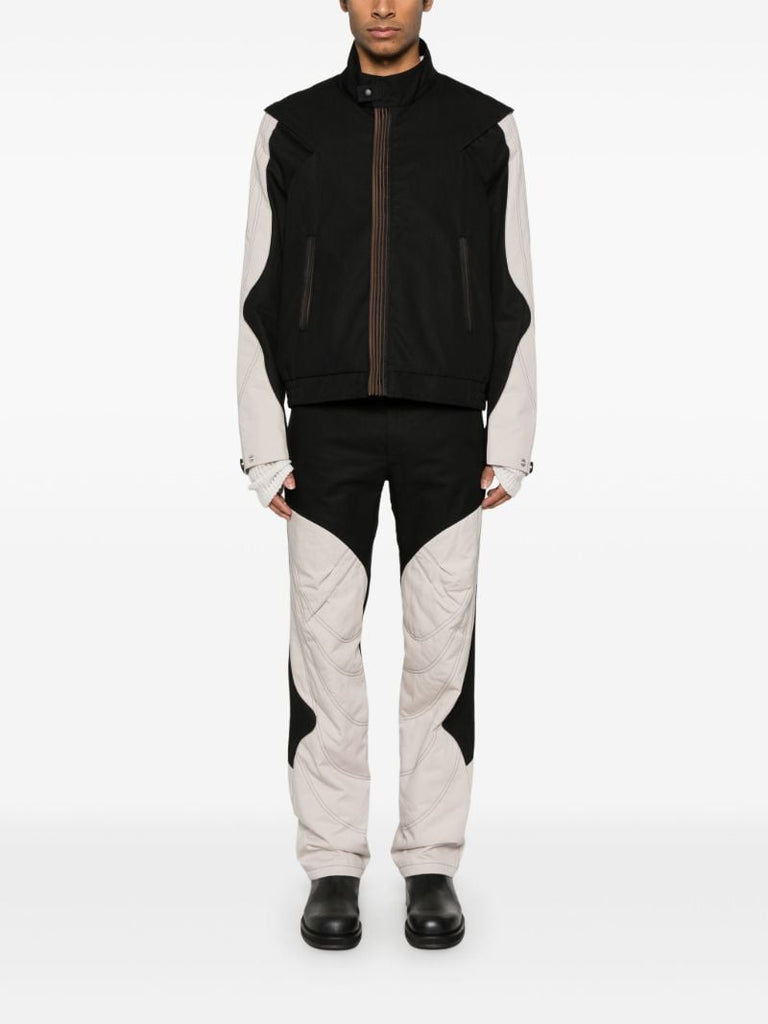 Black Solix Zip Trousers