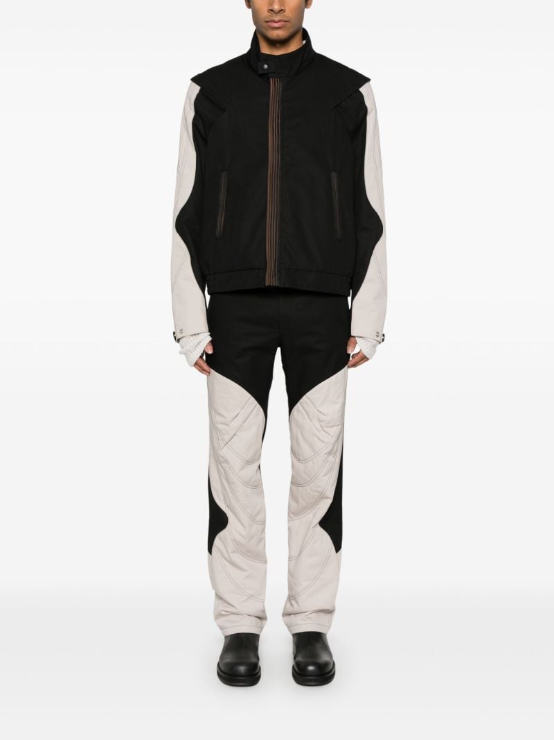 Black Solix Zip Trousers