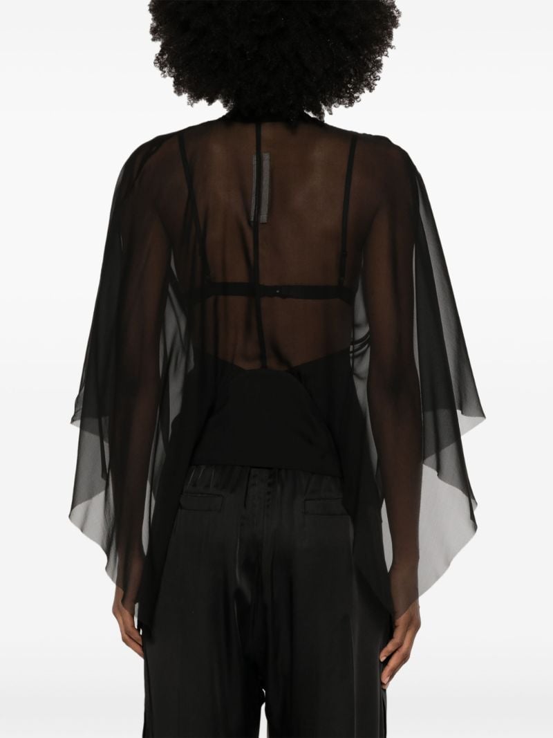 Black Semi-sheer Jacket