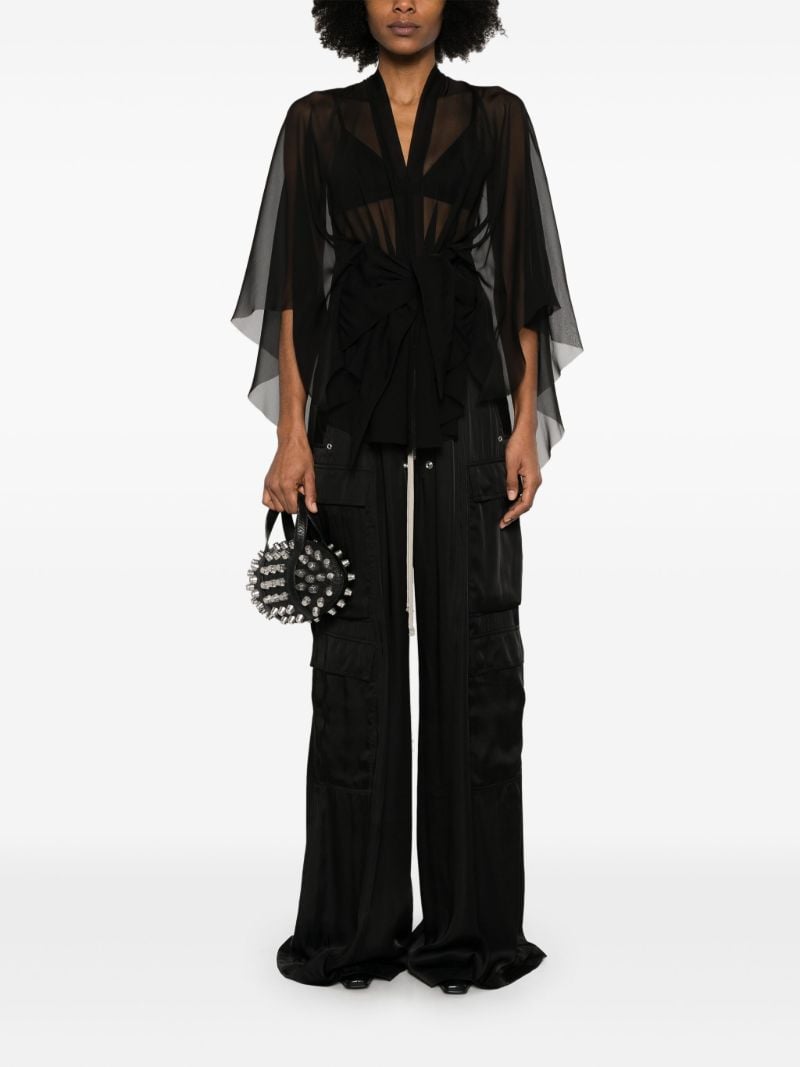Black Semi-sheer Jacket
