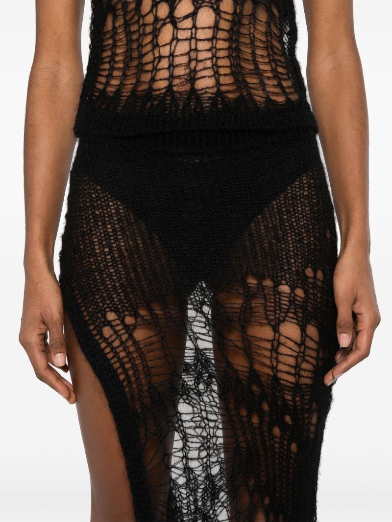 Black Spider Ziggy Skirt