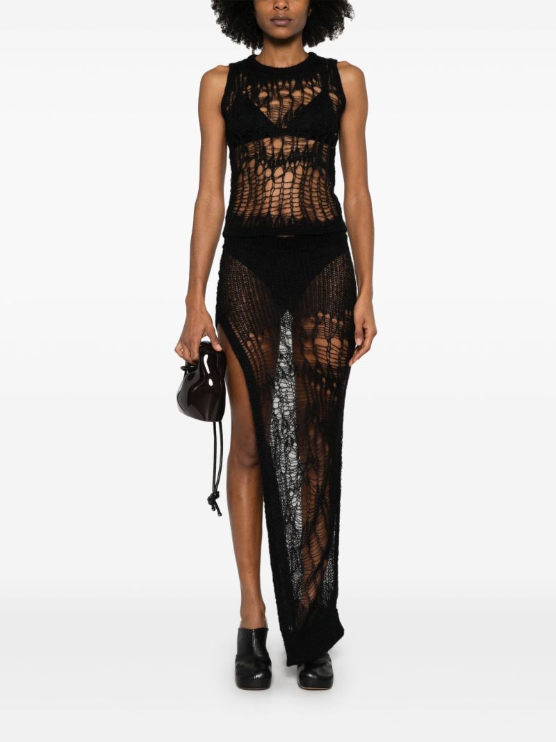 Black Spider Ziggy Skirt