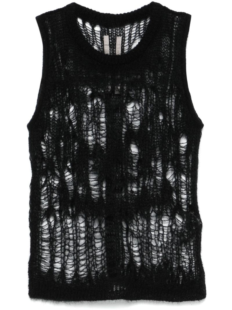 Black Spider Tank Top