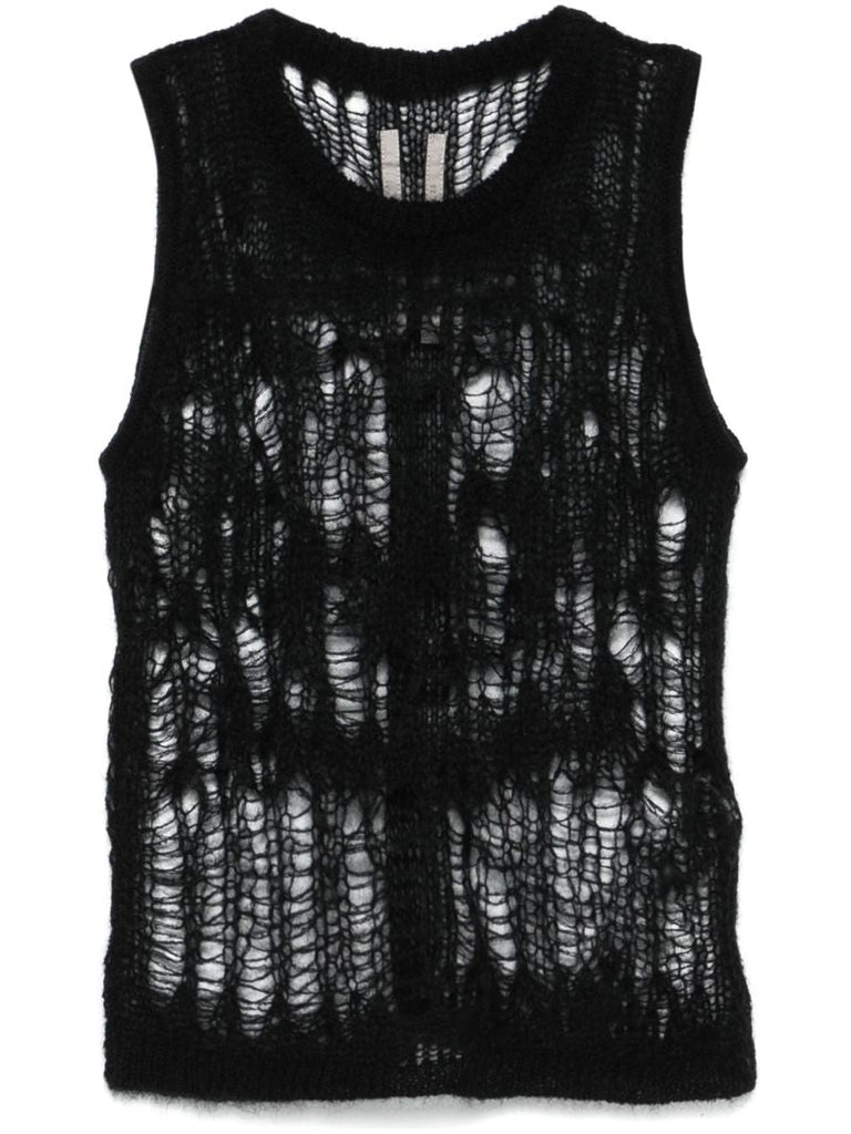 Black Spider Tank Top