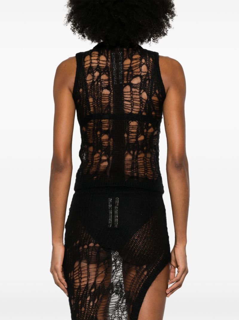 Black Spider Tank Top