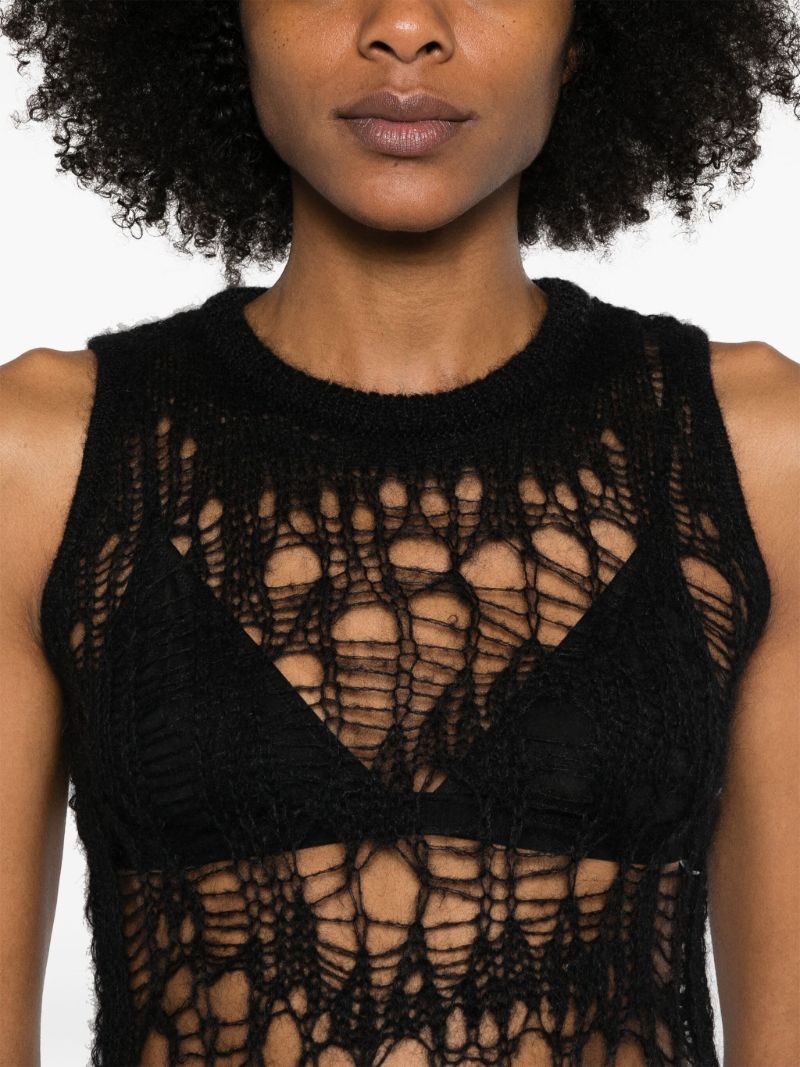 Black Spider Tank Top