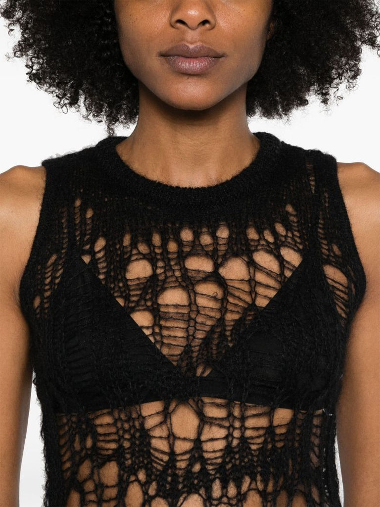 Black Spider Tank Top