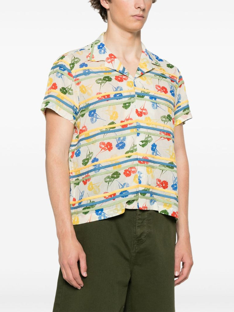 Flower Stamp Shirt