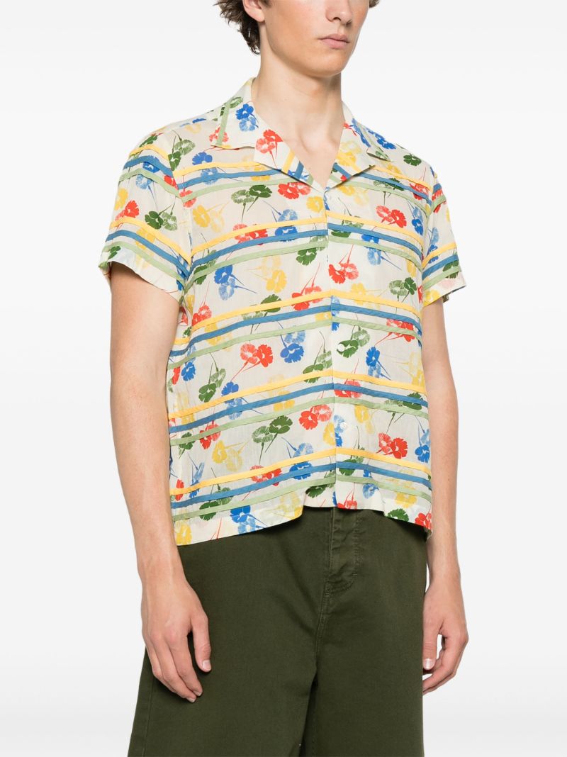 Flower Stamp Shirt