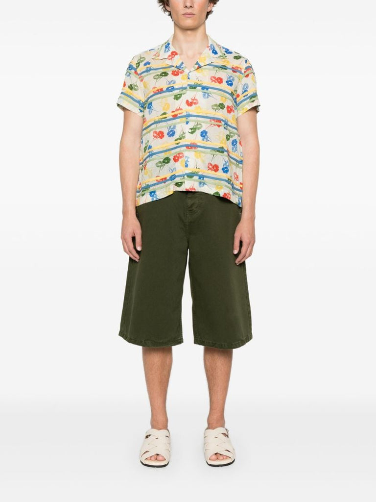 Flower Stamp Shirt