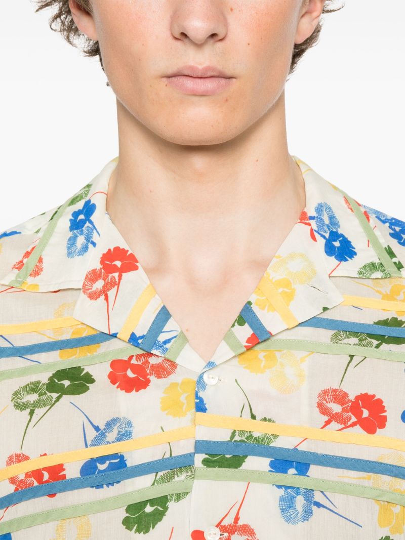 Flower Stamp Shirt